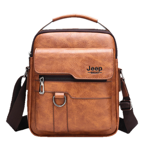 Fashionable unisex backpack with textured finish, trendy men's shoulder bag, stylish briefcase, casual men's crossbody bag, leather goods.