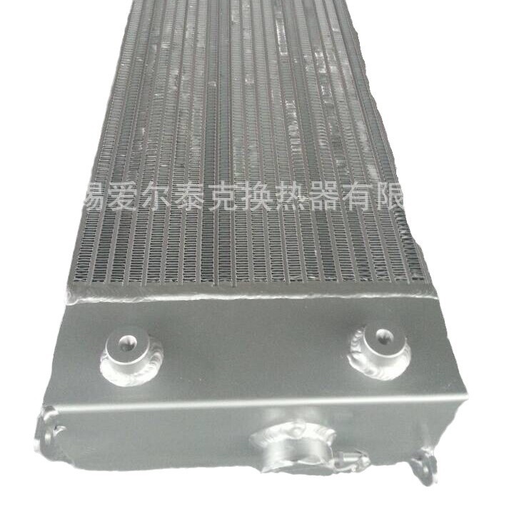 供应制定神钢工程机械挖掘机用油散热器水箱中冷器配件