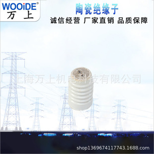 Zn-10/4 Zn-10/8 10/8N 6/4 M8 M12 Ceramic Indoor Pillar Insulator High Voltage Porcelain Bottle