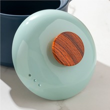 家用陶瓷砂锅盖子单盖子单卖单个圆形加厚防溢汤水防烫沙锅盖子