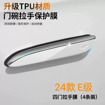 Car interior film, Control Screen Protective Film, Dashboard - four-door-handle-film