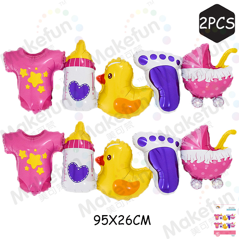 连体婴儿车粉色