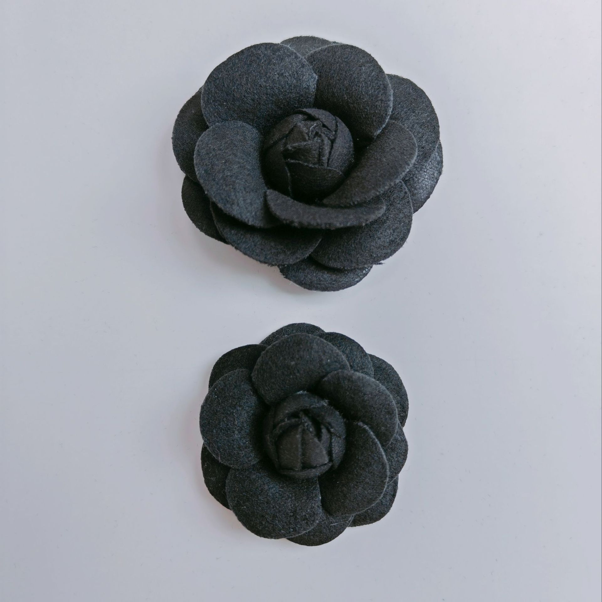 In-stock Corsage Hair Headwear, Semi-finished Floral Products, Handmade Camellia Accessories, Versatile For Clothing_voghion.com