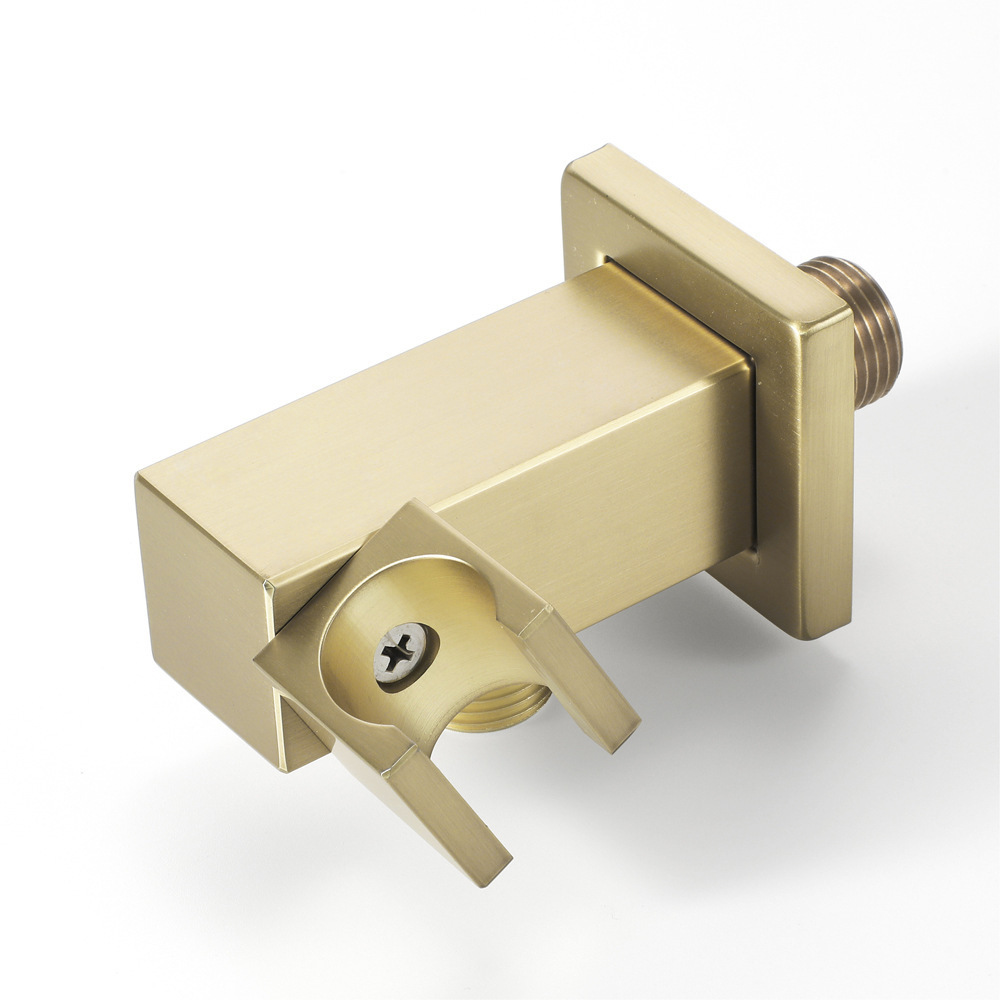 Armas ocultas gris dibujado oro mano de ducha de decoración del hogar material principal soporte de cabeza de ducha accesorios de baño