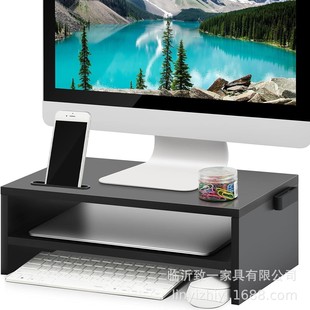 Cross-border Hot-selling Panel Furniture Double-layer Display Rack with Price Card Slot and Hub