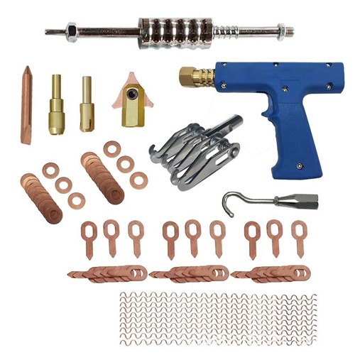 Panel Beating Repair Machine Accessories Automotive Body Shaping Machine Accessories Set Panel Sliding Hammer Dent Repair Tool