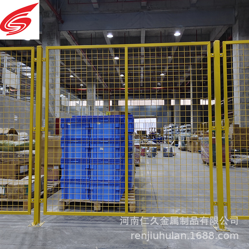 仓库隔断网 工厂设备安全防护网 郑州车间隔离网厂家 可上门安装