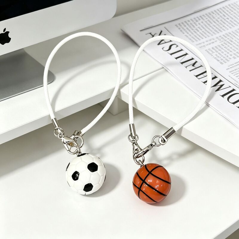 Cross-Border Simulation Football and Basketball Phone Chain Mini Sports Ball Pendant Student Backpack Decoration Fan Couple Gift Cross-Border Simulation Football and Basketball Phone Chain Mini Sports Ball Pendant Student Backpack Decoration Fan Couple Gift