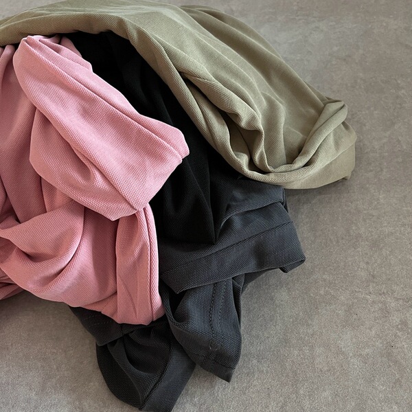 Copper autumn summer silk trousers for leisure