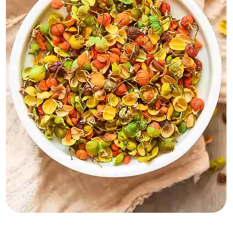 Dried Albizia Flower Tea He Huan Hua Loose Herbal Flowers 500g Bulk Pack specifications