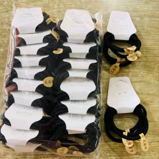 一卡五根串珠小金珠发圈热卖小饰品金属皮筋头绳扎 马尾发绳 头筋