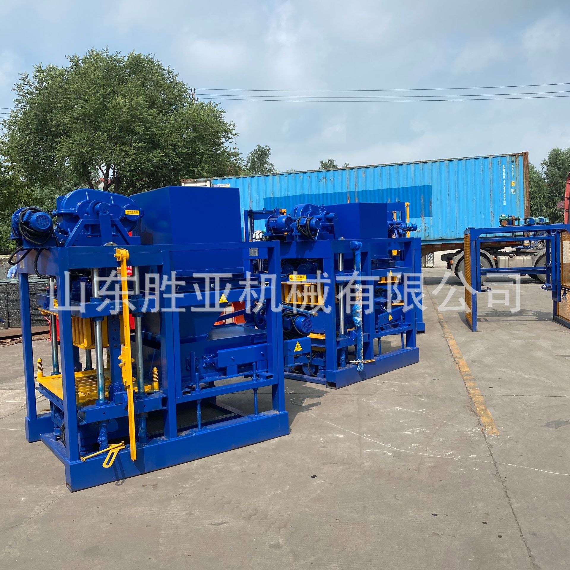 QTJ4-26C（小型）半自动免烧砖机 小型空心砖机 砖机出口