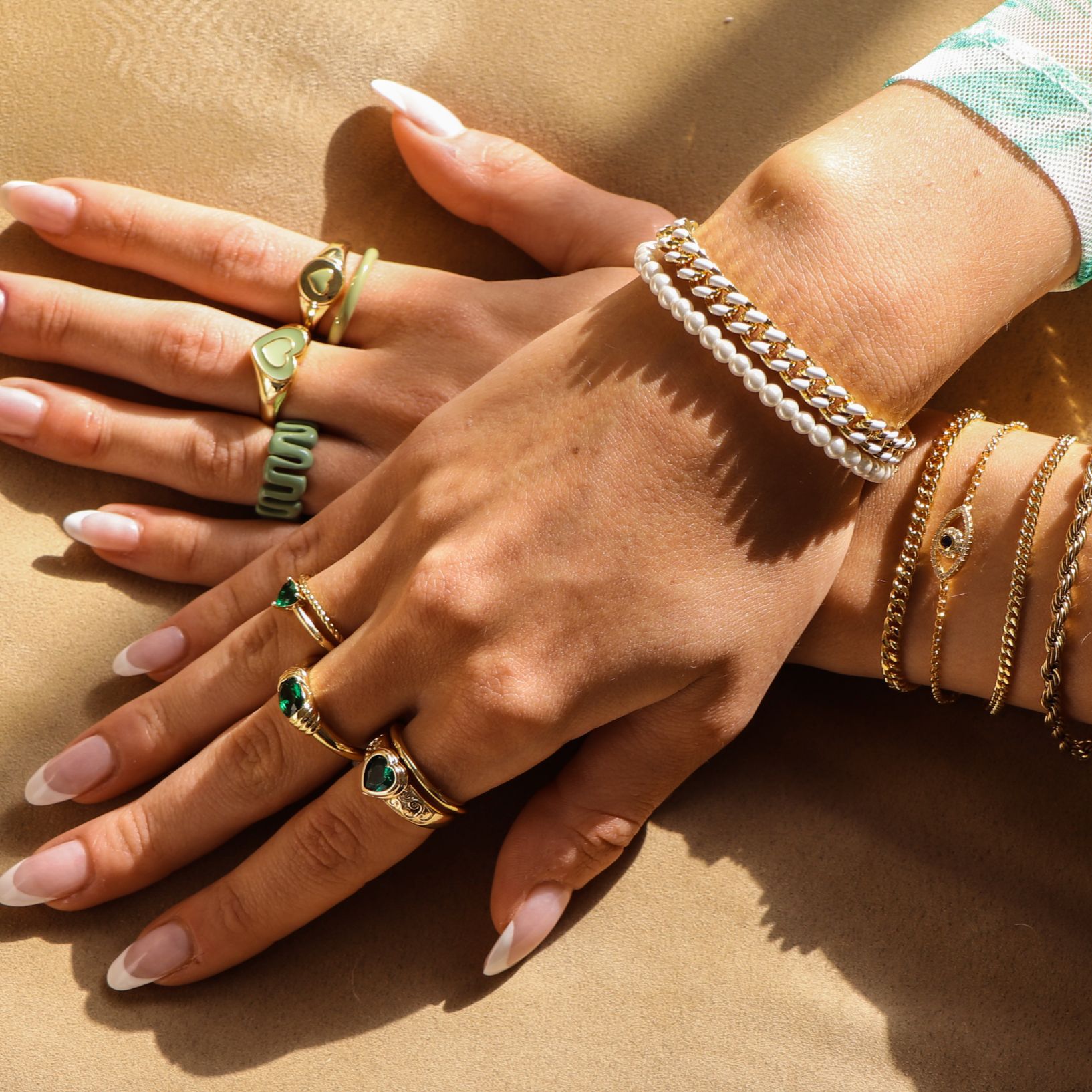 Fashion Heart Shape Copper Inlay Zircon Open Ring 1 Piece