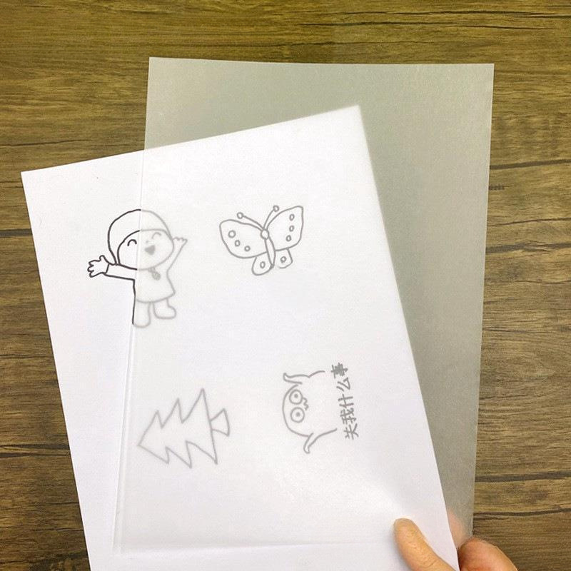 透明熱収縮シートdiy紙./.mm半透明磨き済み立体花かんざしストラップ|undefined