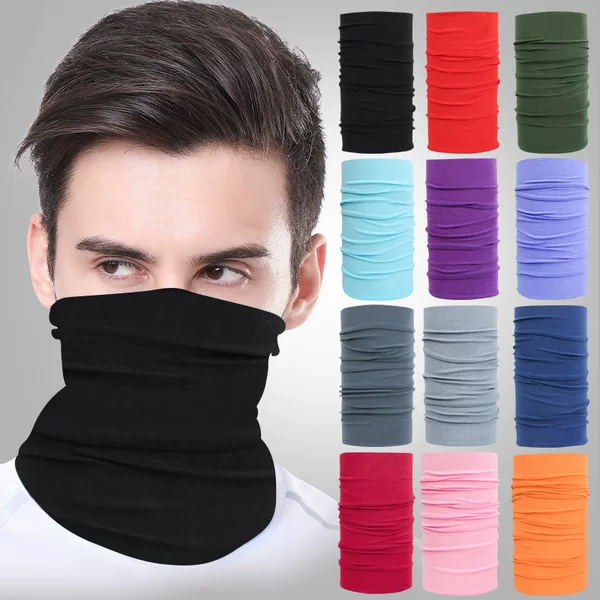 Outdoor Sports Sun Protection Versatile Magic Headscarf Summer Ice Silk High-Elastic Breathable Neck Scarf Mountaineering Fishing Cycling Face Towel