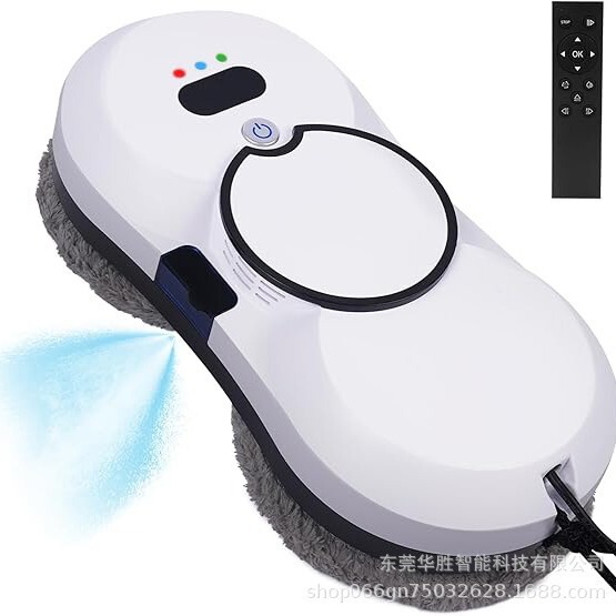 2025 Best-Selling Fully Automatic Intelligent Water Spray Window Cleaning Robot to Wipe Windows Electric High-Rise Remote Control Cleaning Glass
