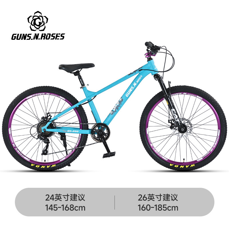 Bicicleta de aleación de aluminio con caída en seco, descenso rápido, bicicleta de carretera forestal, acción, paquete volador, bicicleta de pendiente de tierra, fabricante de bicicletas de montaña todoterreno