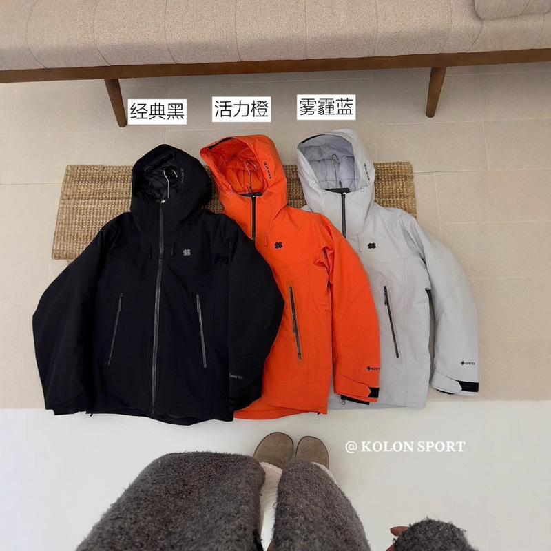 Klong Xiaoshu Sport Integrated Hard-Shell down Jacket, Warm, Waterproof, Cold-Proof, Goose Down, Loose Fit, Outdoor Mountaineering, Breathable Klong Xiaoshu Sport Integrated Hard-Shell down Jacket, Warm, Waterproof, Cold-Proof, Goose Down, Loose Fit, Outdoor Mountaineering, Breathable