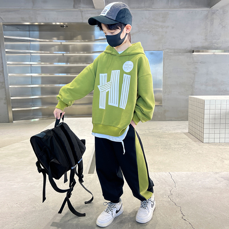 Autumn sports children's sweatshirt for boys