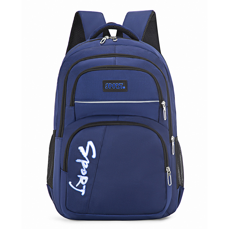 Mochila para computadora portátil para hombres transfronterizos, mochila para estudiantes liviana de ocio, mochila para viajes de negocios y viajes al aire libre