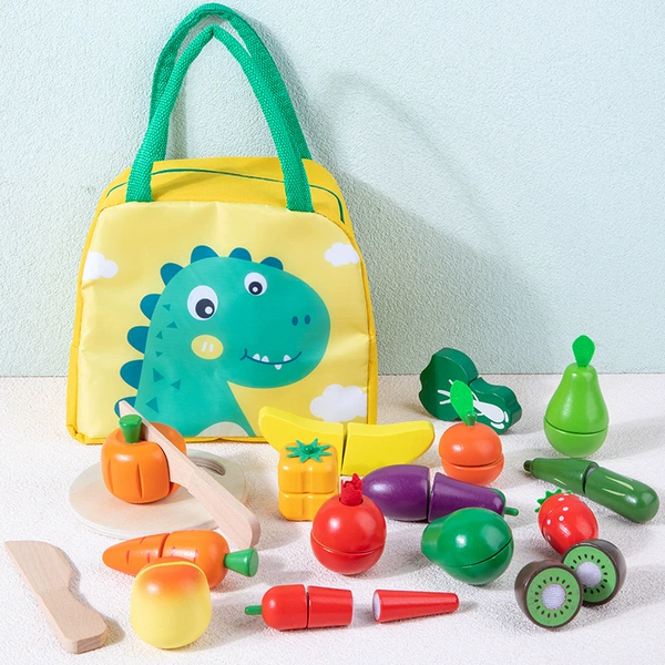 Fruits and vegetables cut 18 pieces of sets