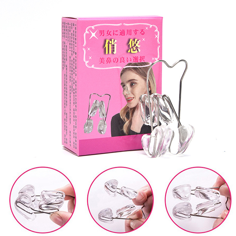 Lady Solid Color Silica Gel Nose Clip 1 Piece display picture 1
