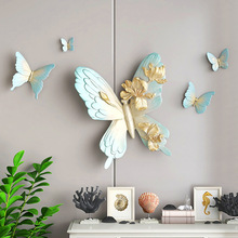 3d立體浮雕蝴蝶入戶玄關裝飾畫客廳沙發背景牆掛畫卧室床頭壁畫