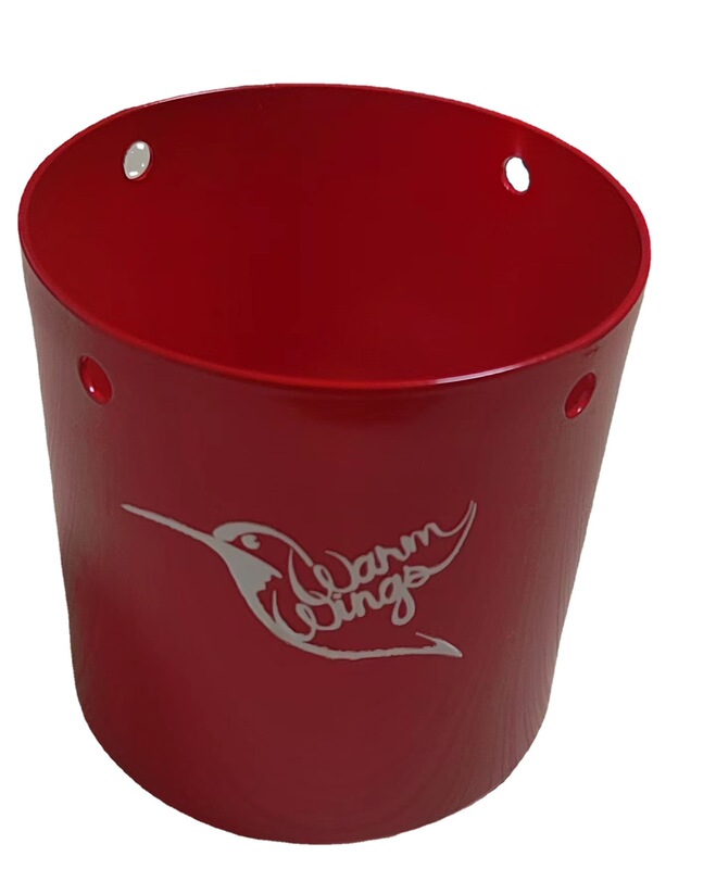 Spinning factory designs and develops aluminum outdoor bird-raising utensils ice bucket beer bracket set heating lamp insulation lampshade