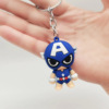 The Avengers, fashionable cartoon keychain, heroes, doll, Iron Man, Birthday gift, wholesale