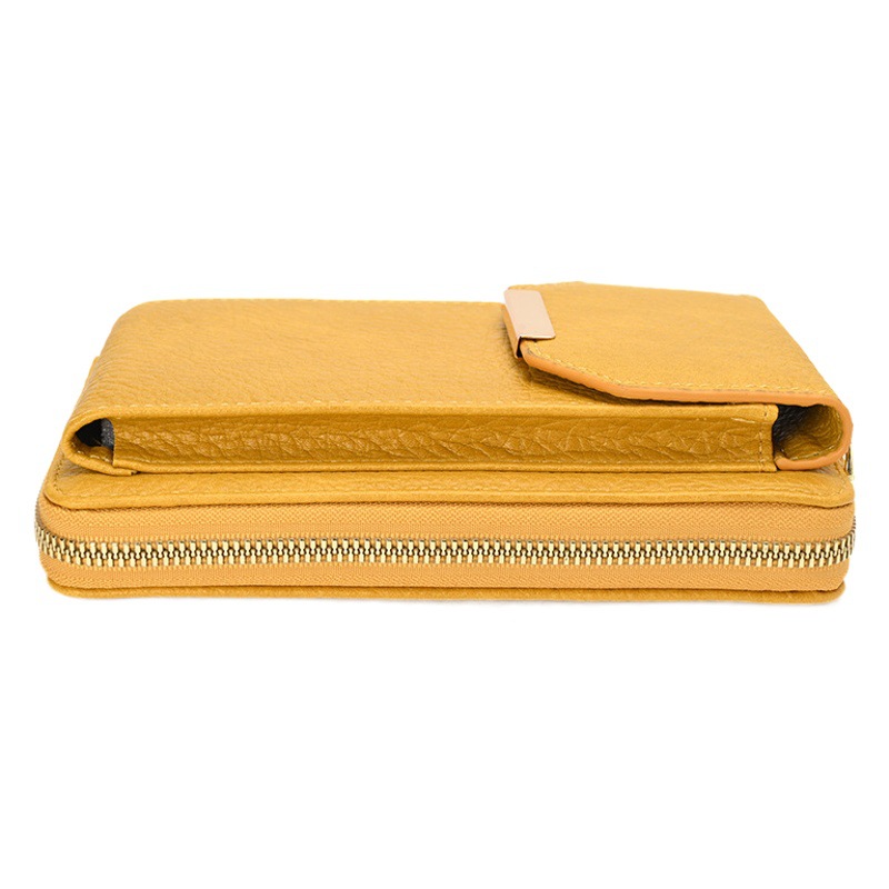 Bolso del teléfono móvil japonés y coreano de las mujeres nuevo ins crossbody pequeño bolso vertical contraste color mini hombro cerradura monedero