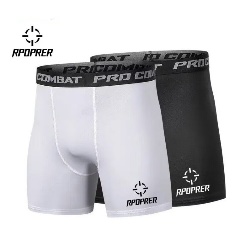 Fitness Training Base Shorts Basketball Five-Point Compression Shorts Men's High-Elastic Quick-Dry Compression Extended Anti-Chafing Sports Underwear Fitness Training Base Shorts Basketball Five-Point Compression Shorts Men's High-Elastic Quick-Dry Compression Extended Anti-Chafing Sports Underwear