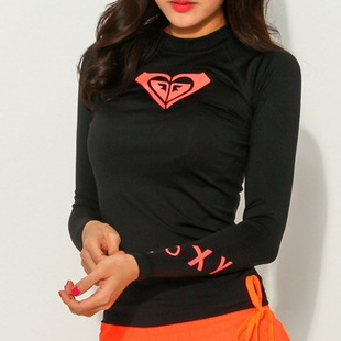 Outdoor Wetsuit for Women, Korean Style Long-Sleeved Split Slim-Fitting Quick-Drying Suit for Surfing, Sun Protection, Water Skiing, Snorkeling, Swimsuit for Swimming