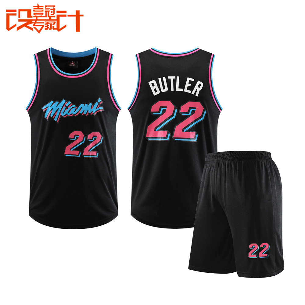 Butler No.22 jersey printed basketball jersey suit men's jersey basketball men's heat team city version women's basketball jersey