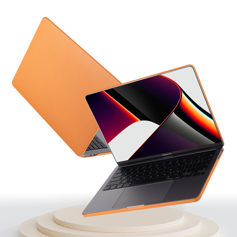 Genuine Leather Full Coverage for MacBook Pro 13 Inch Apple Laptop Protective Case Computer Case