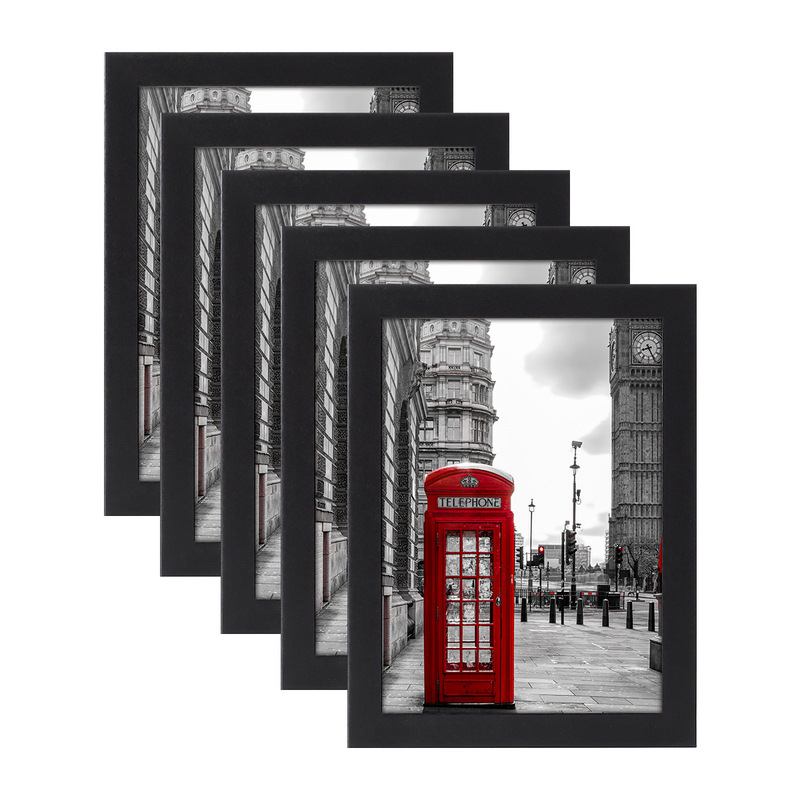 Cross-Border Simple Wooden Photo Frame Table Five-Piece Set 6inch 10inch A3A4 Can Be Placed and Hung Photo Wall Combination Picture Frame Cross-Border Simple Wooden Photo Frame Table Five-Piece Set 6inch 10inch A3A4 Can Be Placed and Hung Photo Wall Combination Picture Frame