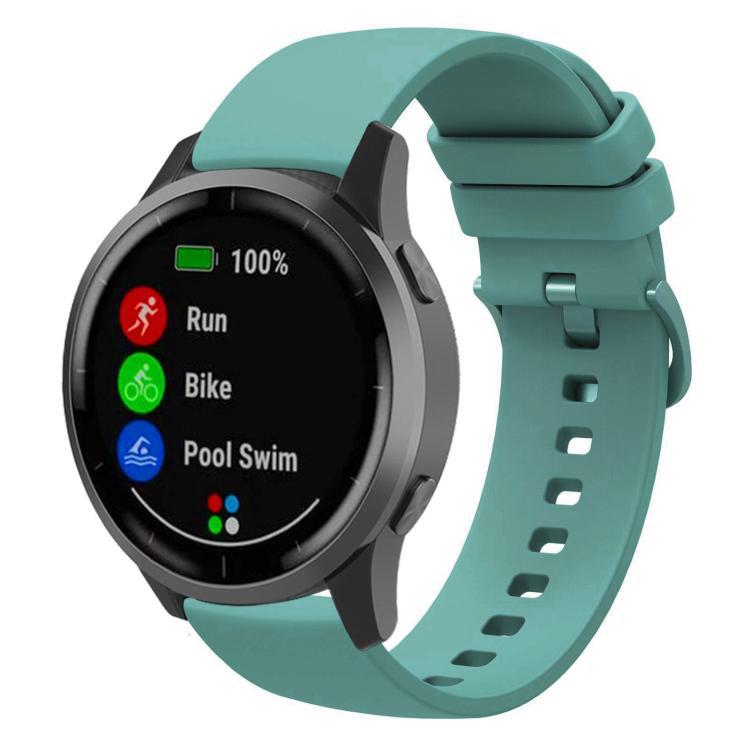 18mm / 22mm / 20mm correa de reloj de silicona plana de color sólido simple correa de reloj suave