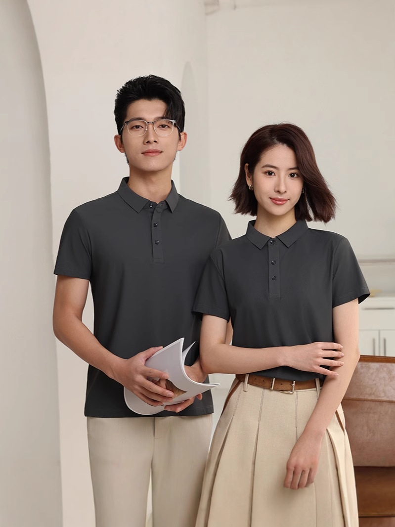 Comercio exterior transfronterizo exclusivamente para Europa y Estados Unidos, camisa de amoníaco de nailum de gran tamaño, cuello, mono de manga corta, polo, logotipo de impresión personalizado