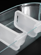 冰箱分隔板侧门收纳整理夹板卡扣式可调节内侧分隔组合挡板分割器