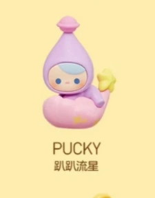 Подлинные Cute Pieces от Bubble Mart, светящиеся в ночи серии 15 штук, обычные 3 штуки скрытые модные автомобильные украшения