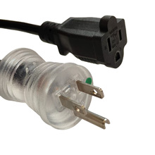 NEMA 5-15P �� IEC320 515R �tԺ���Դ��,10A/125V,�m����t