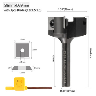 HOZLY�����ư嵶�ᗉʽ��׵�8mm���ɲ�жľ��㊵������м�_��