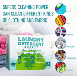 Laundry Cleaning Laundry Tablets Strong Stain Removal Clear Water Laundry Tablets Super Concentrated Cleaning Laundry Bubble Paper in stock
