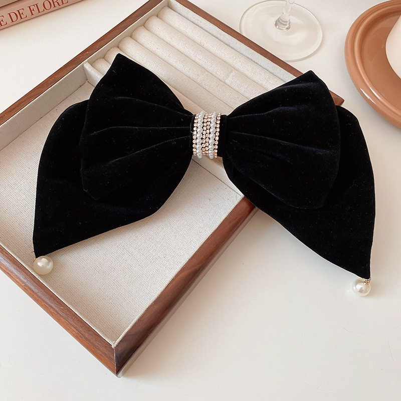 90g Weight Hair Clip Hair Accessories Type 1 Piece Quantity Daily, Date, Shopping Occasion Bow Knot Pattern Women's Gender Sweet Style Women's Sweet Bow Knot Cloth Hair Clip 9