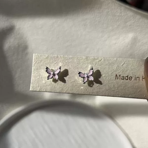 Fuchsia earrings