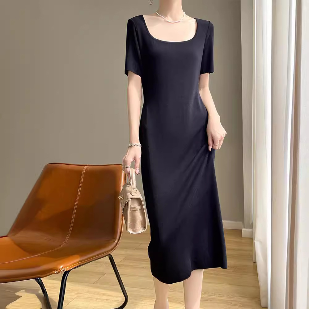 Black summer dress