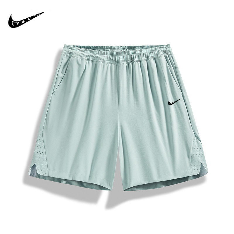 2026 New Summer Ice Silk Shorts for Men, Large Size, Loose Fit, Quick-Dry, Breathable Running Beach Shorts for Men 2026 New Summer Ice Silk Shorts for Men, Large Size, Loose Fit, Quick-Dry, Breathable Running Beach Shorts for Men