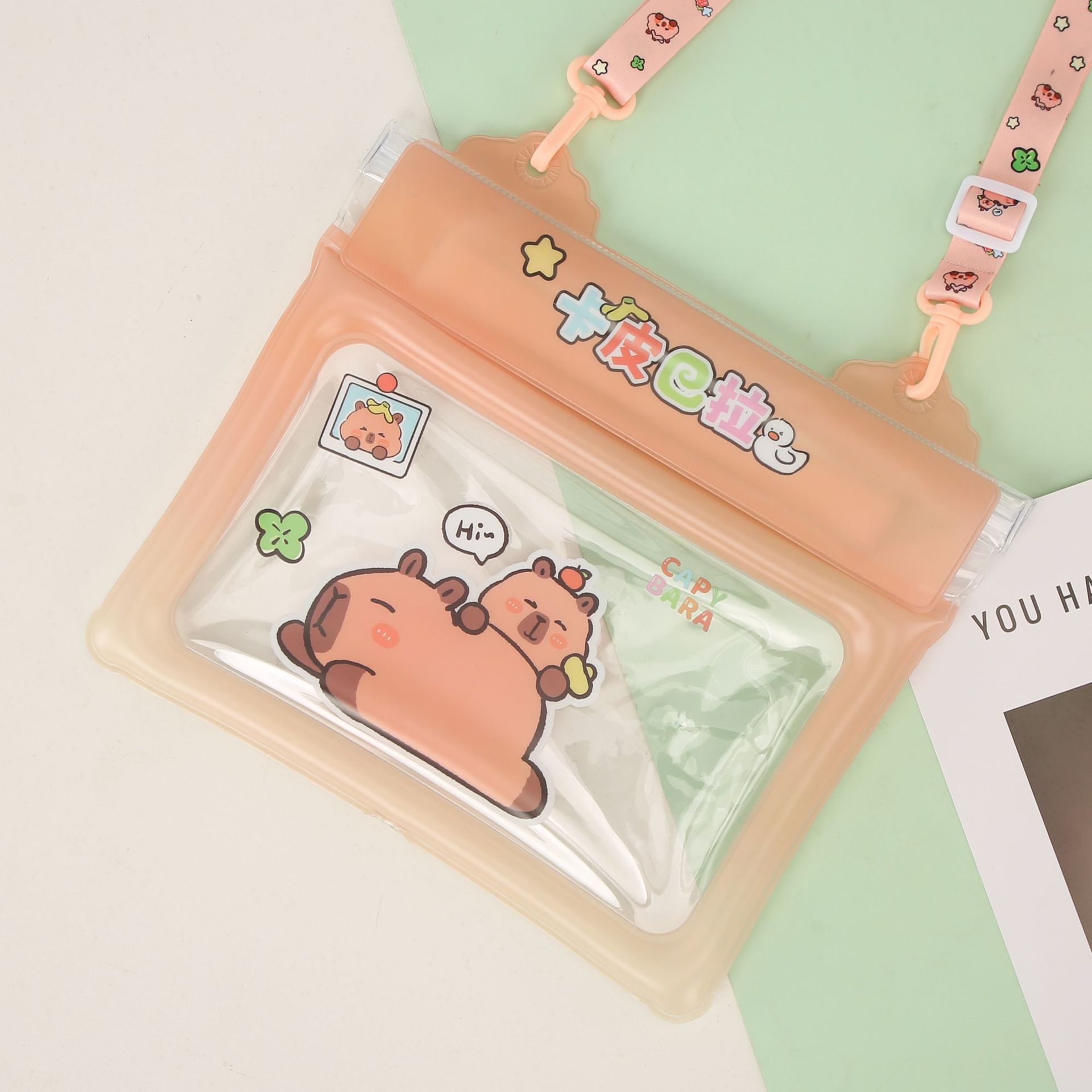 더블 버튼 숄더백 카피발라