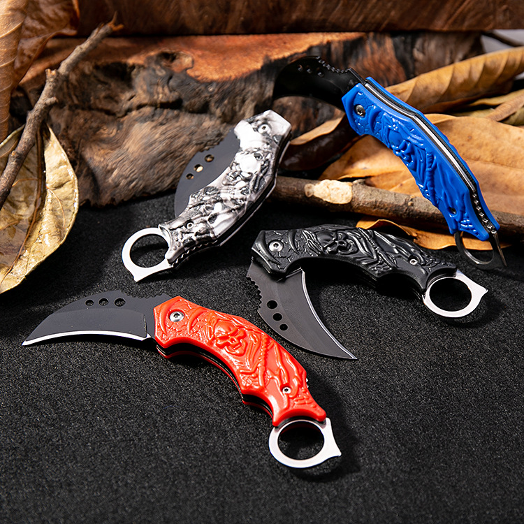 Fuente de fábrica cuchillo al aire libre fruta cuchillo barbacoa Cleaver plegable cuchillo coche suministros machete cuchillo