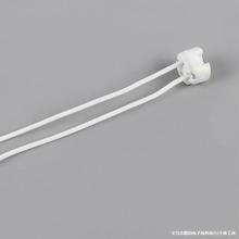 G5.3/GU5.3/MR16 陶瓷石英灯头灯座 灯杯硅胶线 灯饰配件 10CM