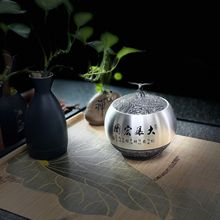 锡世珍品•大展宏图纯锡茶叶罐简约密封锡罐存茶罐创意茶叶罐